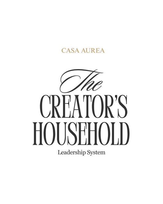 The Creator’s Household Leadership System